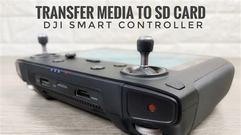 setting function of microsd card dji smart controller|Photos not saved to card .